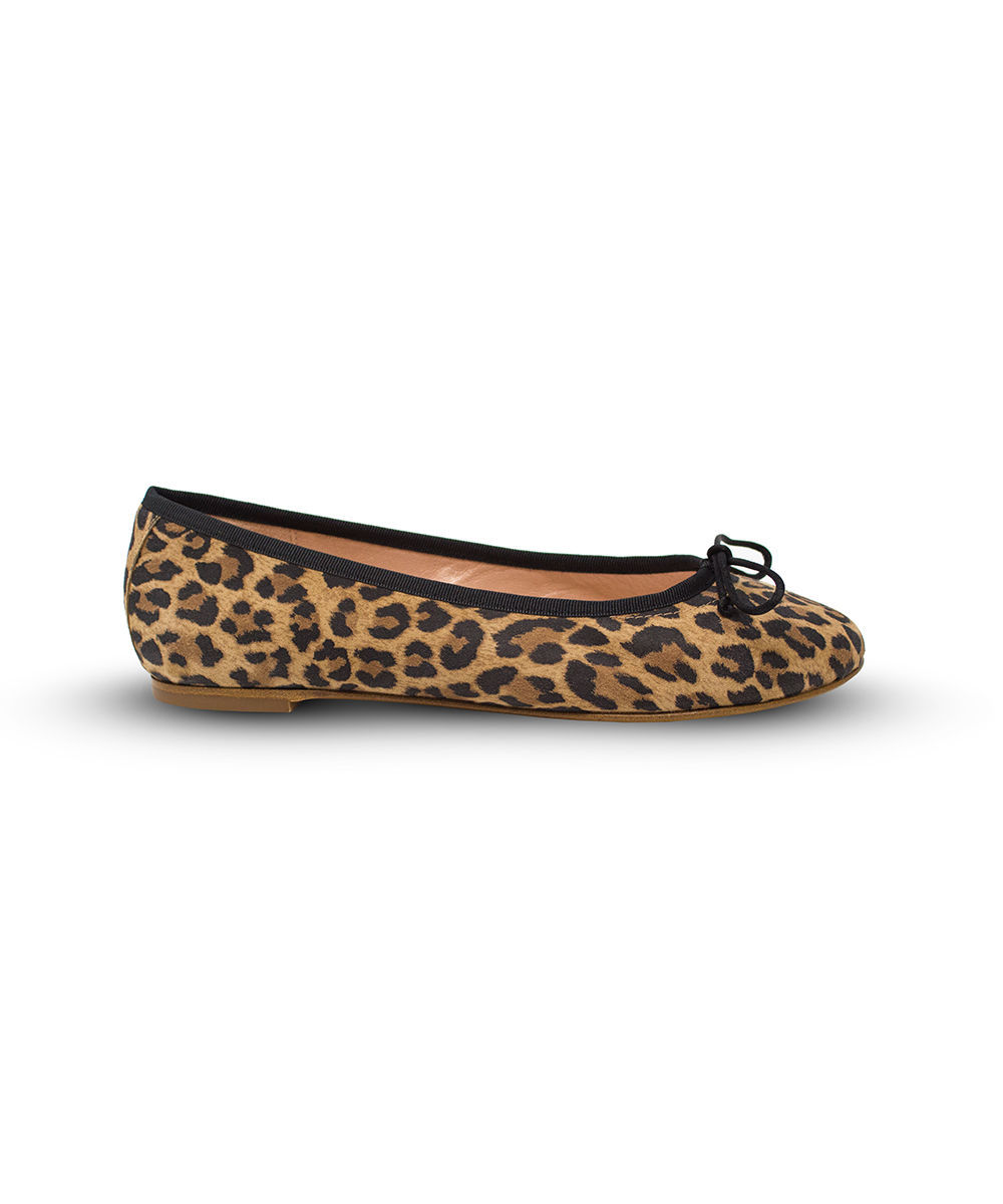 ballerina leopard flats