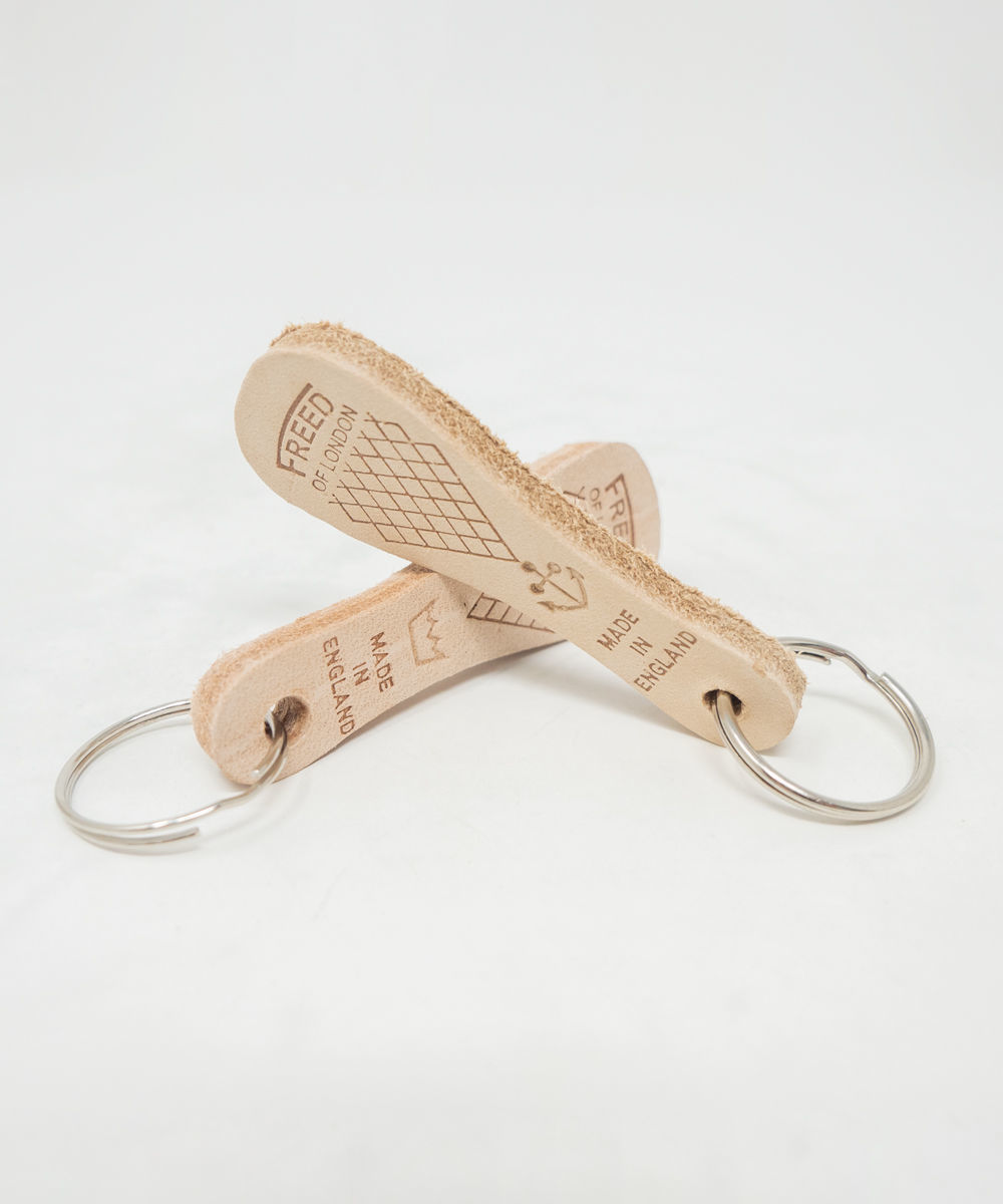 Freed Of London Stamped Leather Keyring