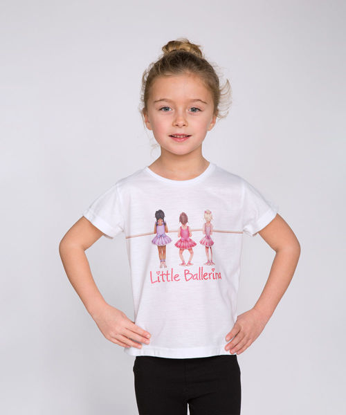 Picture of Little Ballerina Ballet Barre T-Shirt