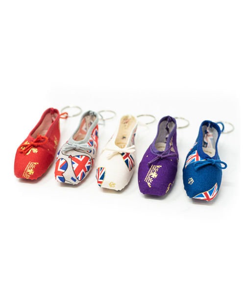 Picture of Coronation Pointe Shoe Keyrings