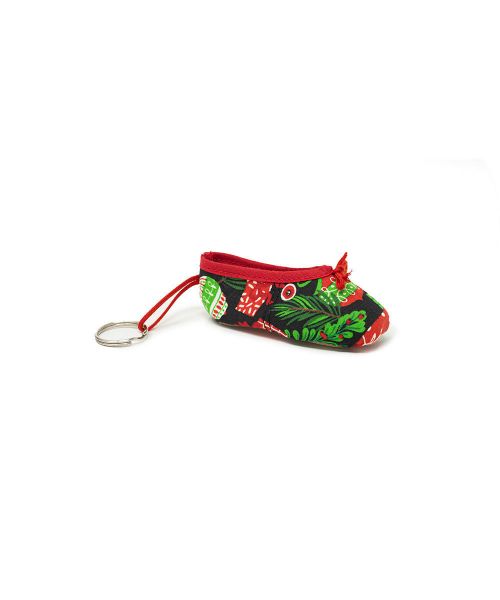 Picture of Christmas Themed Pointe Shoe Keyring (2024)